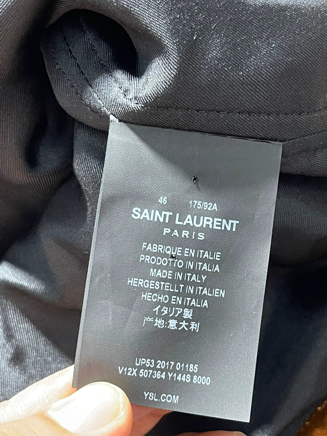 saint laurent velvet cotton bomber jacket