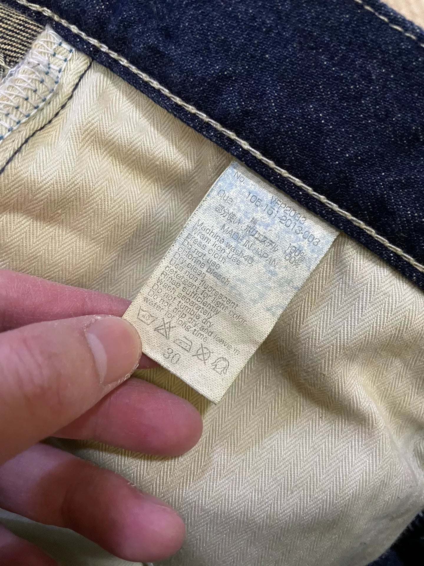 vanquish fragment vintage wash denim jeans