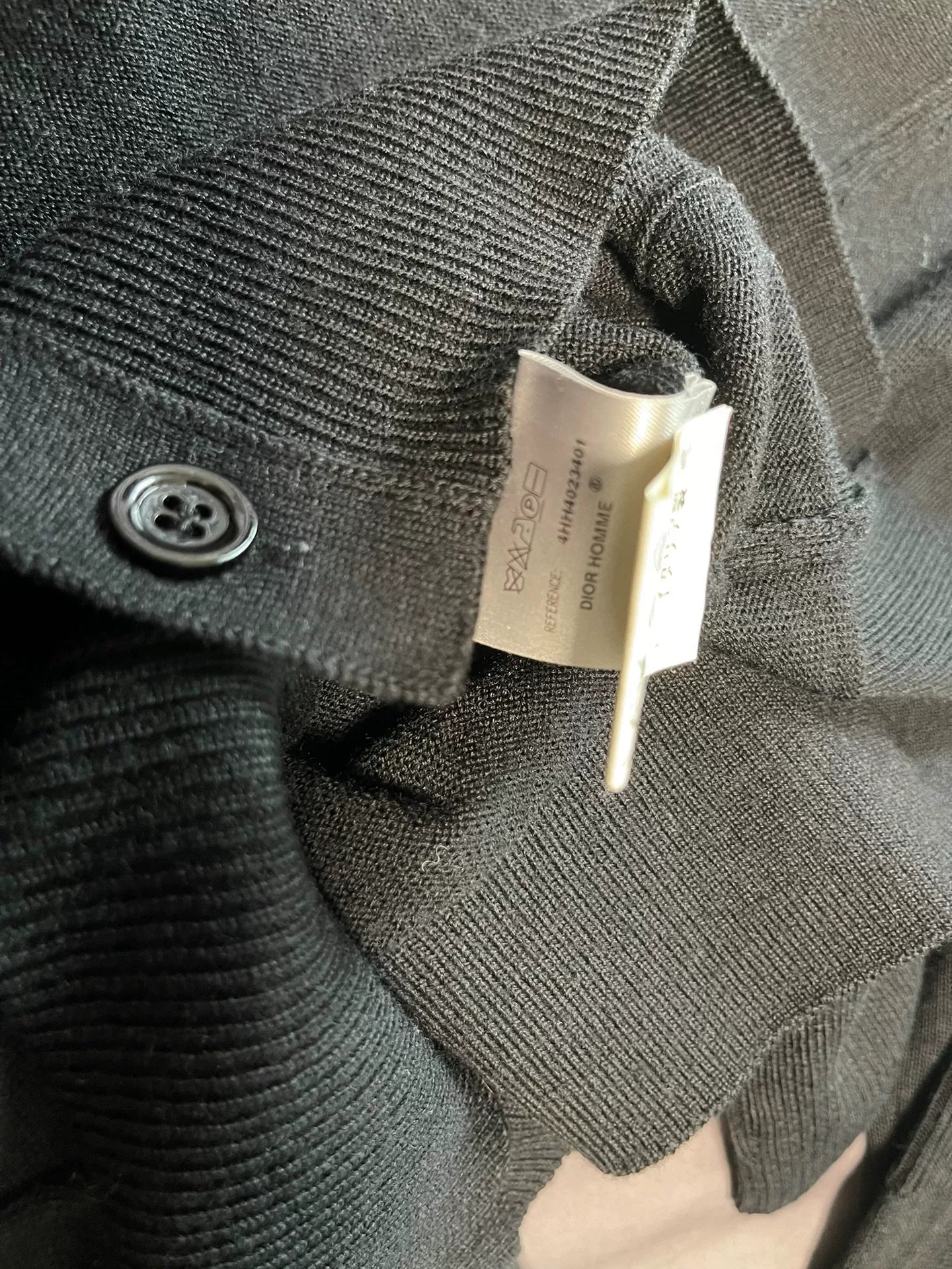 Dior Homme Zipper Cardigan Sweater