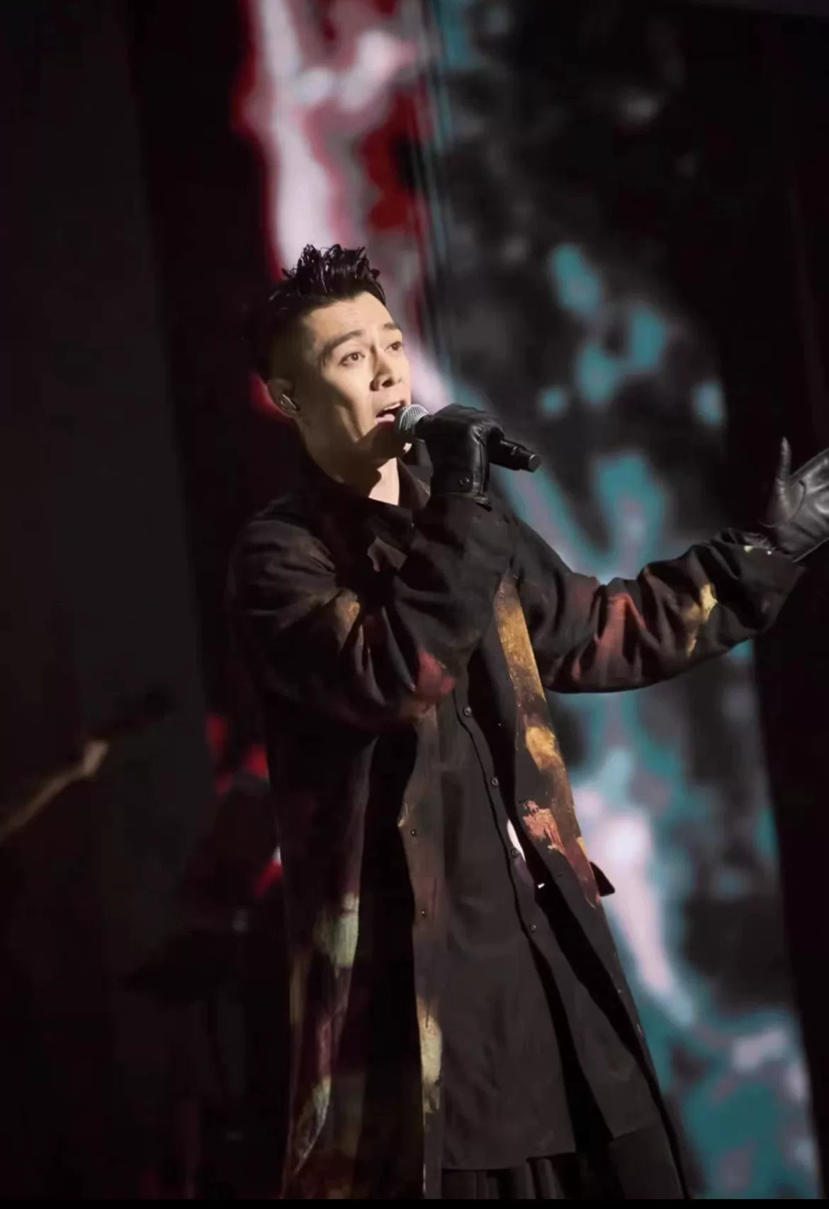 Yohji Yamamoto 24ss Oil Painting Coat