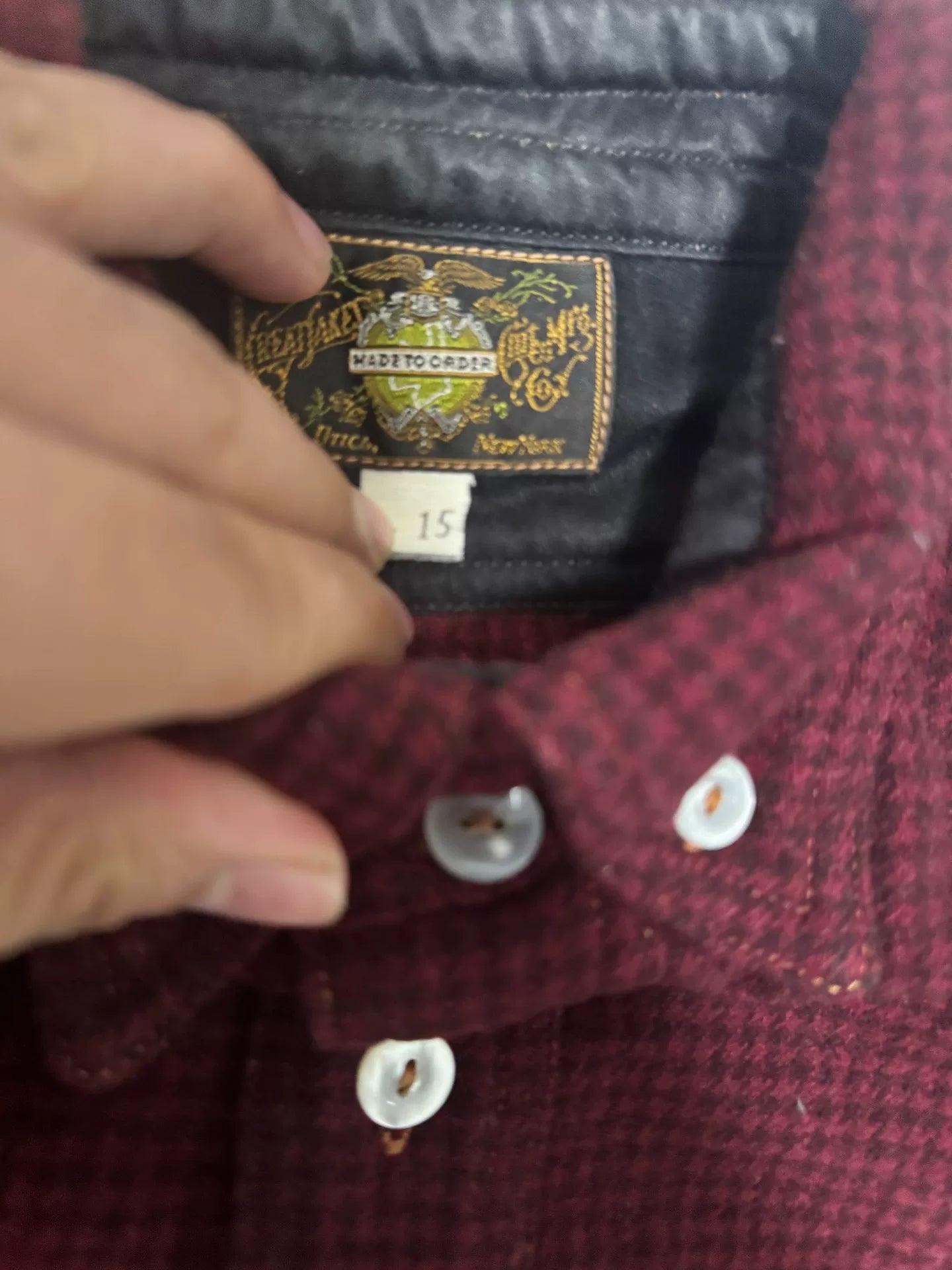 Heavyweight Red Wool Hunting Shirt