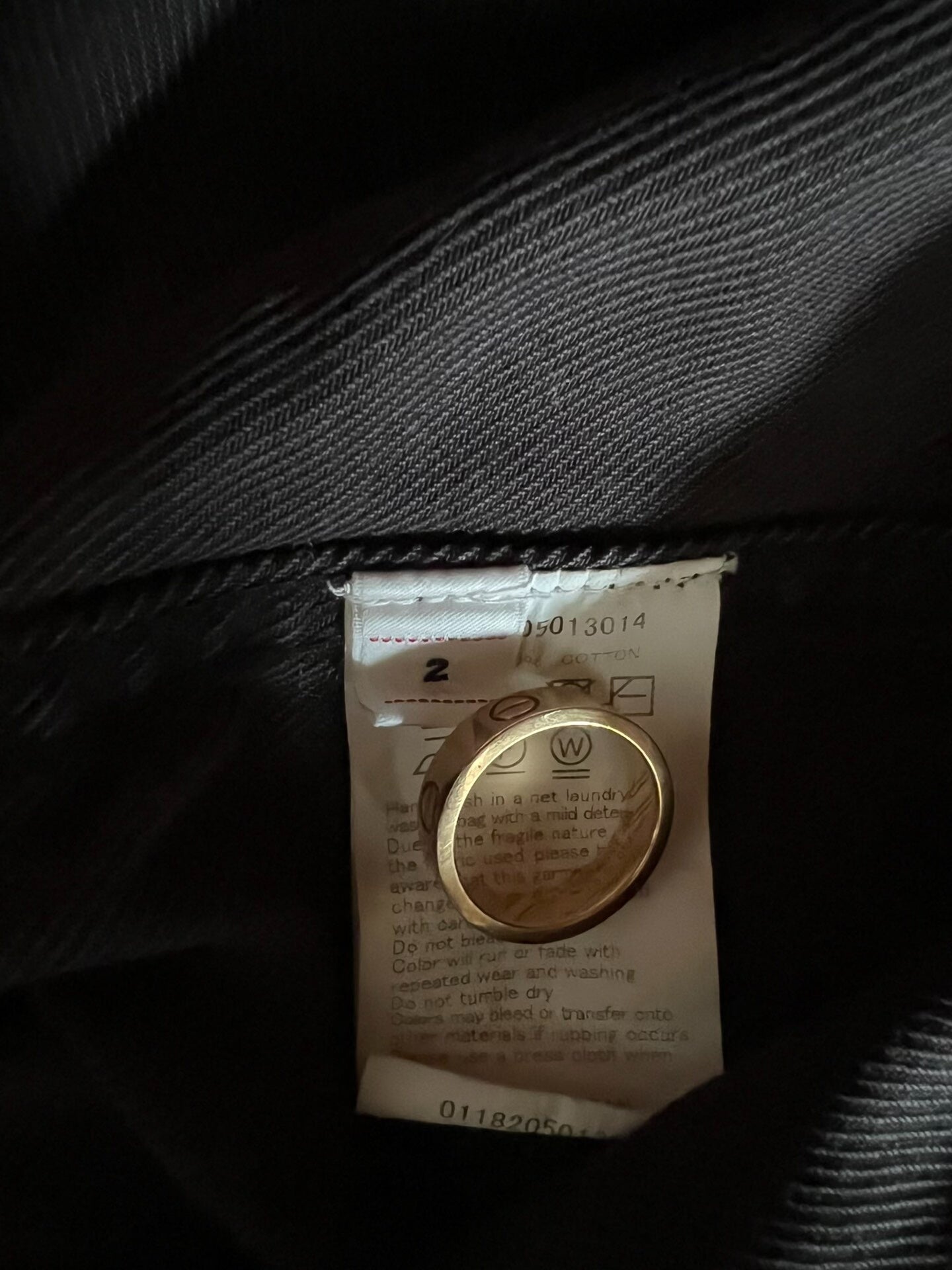 visvim peerless shop coat in dark color