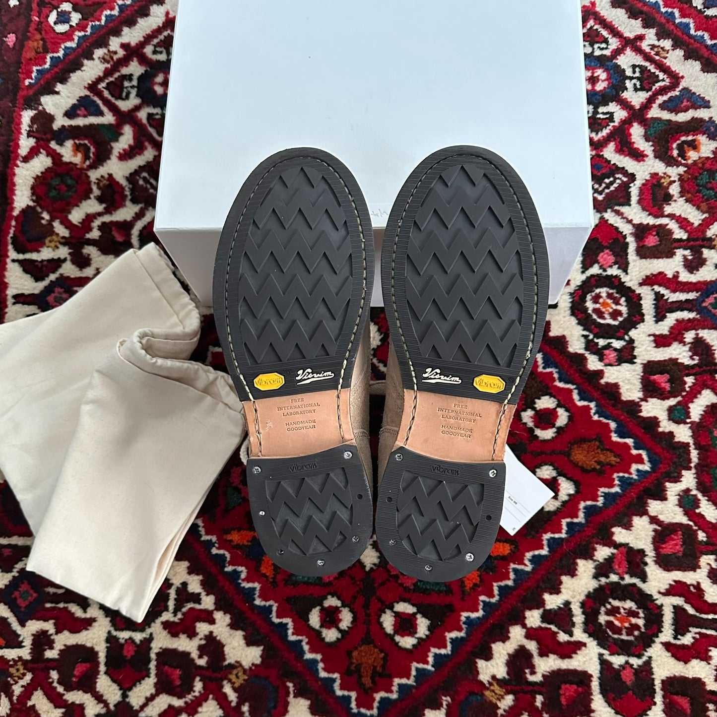 visvim brigadier boots size 9