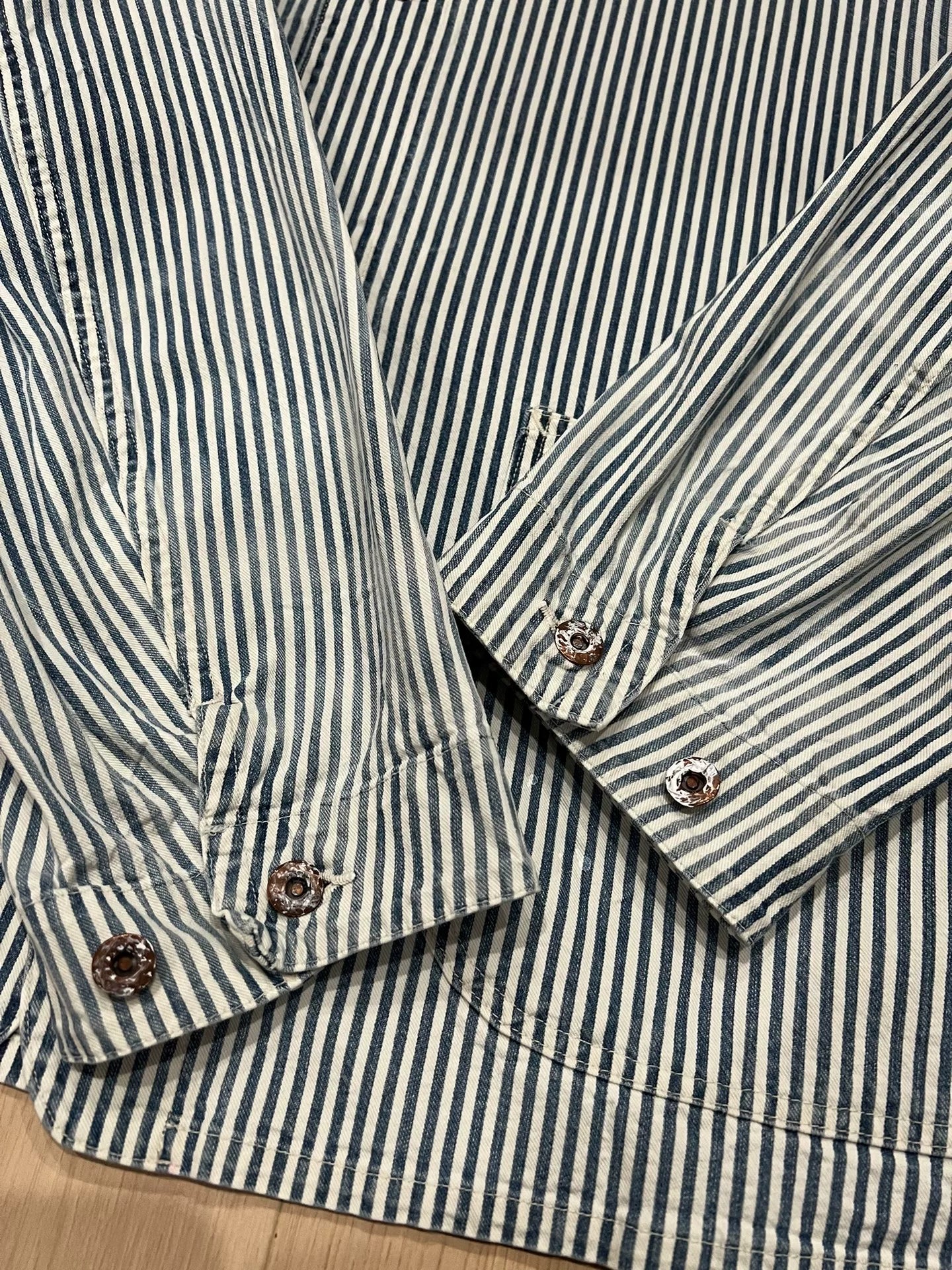 VISVIM 22SS Hickory Dry Denim Jacket