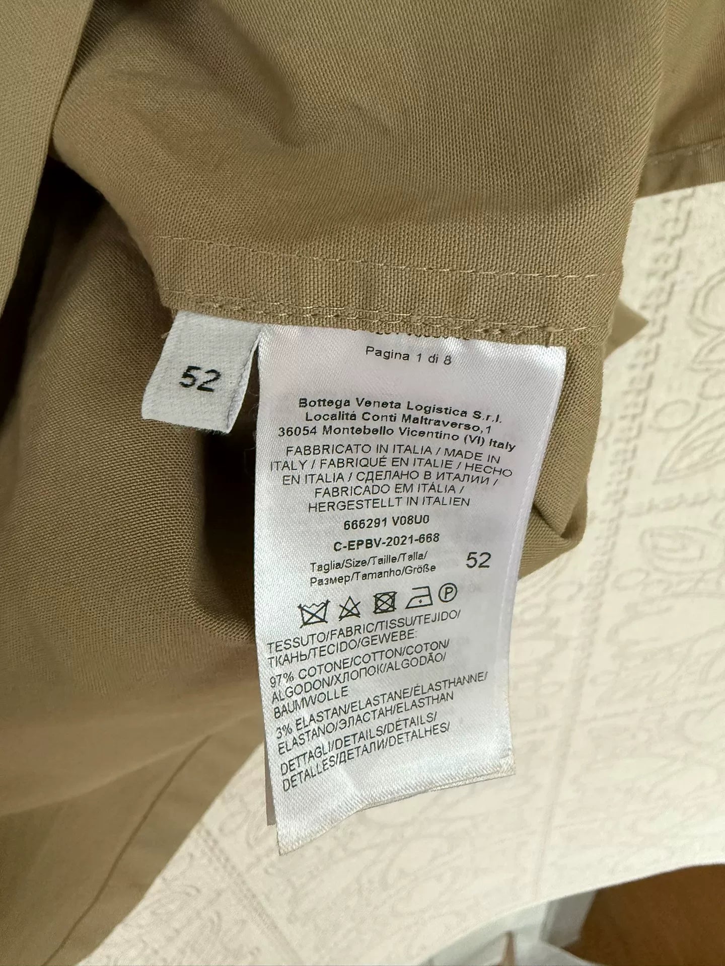 Bottega Veneta Short Sleeve Work Shirt Jacket