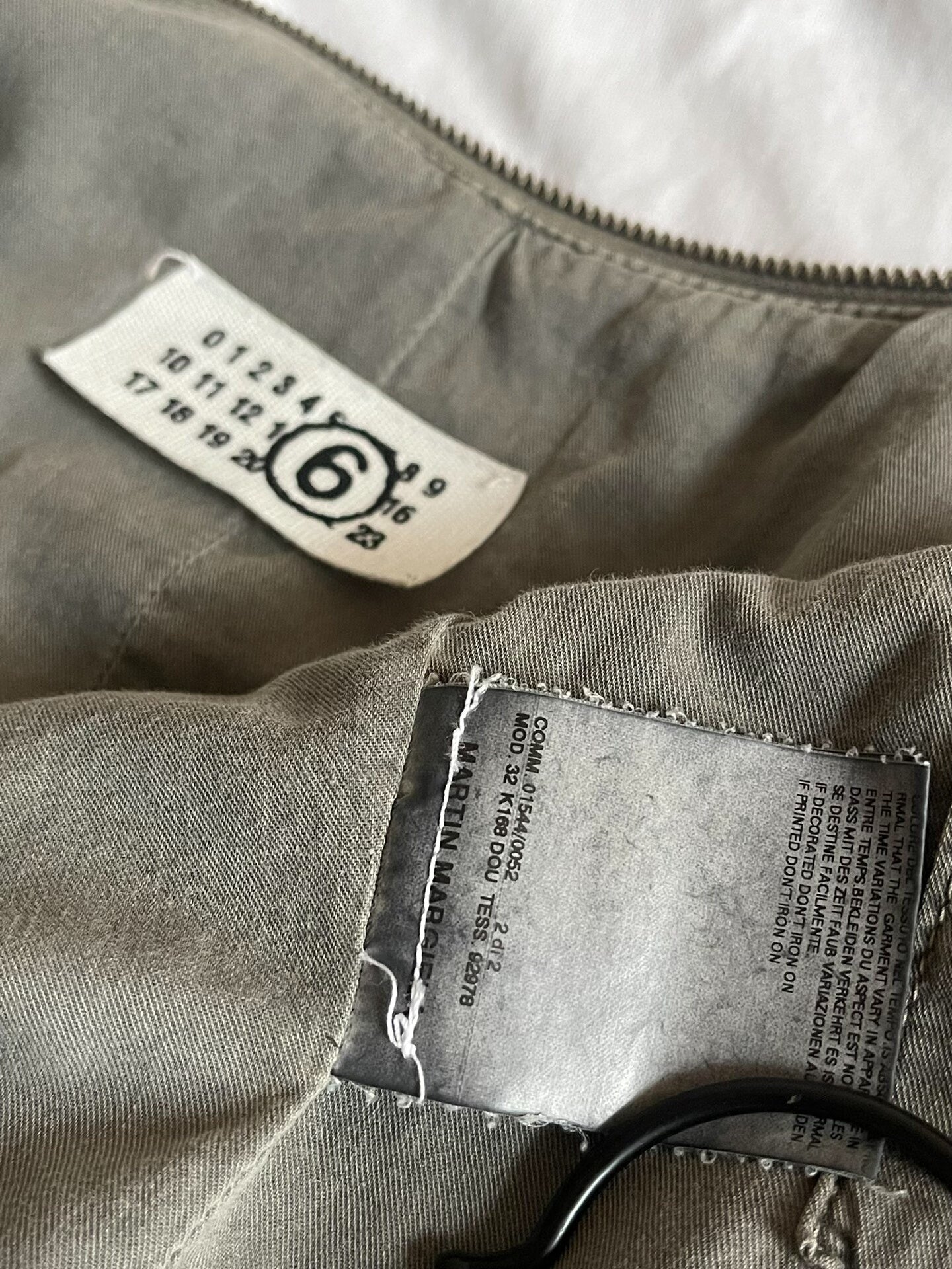 Maison Martin Margiela High Neck Jacket