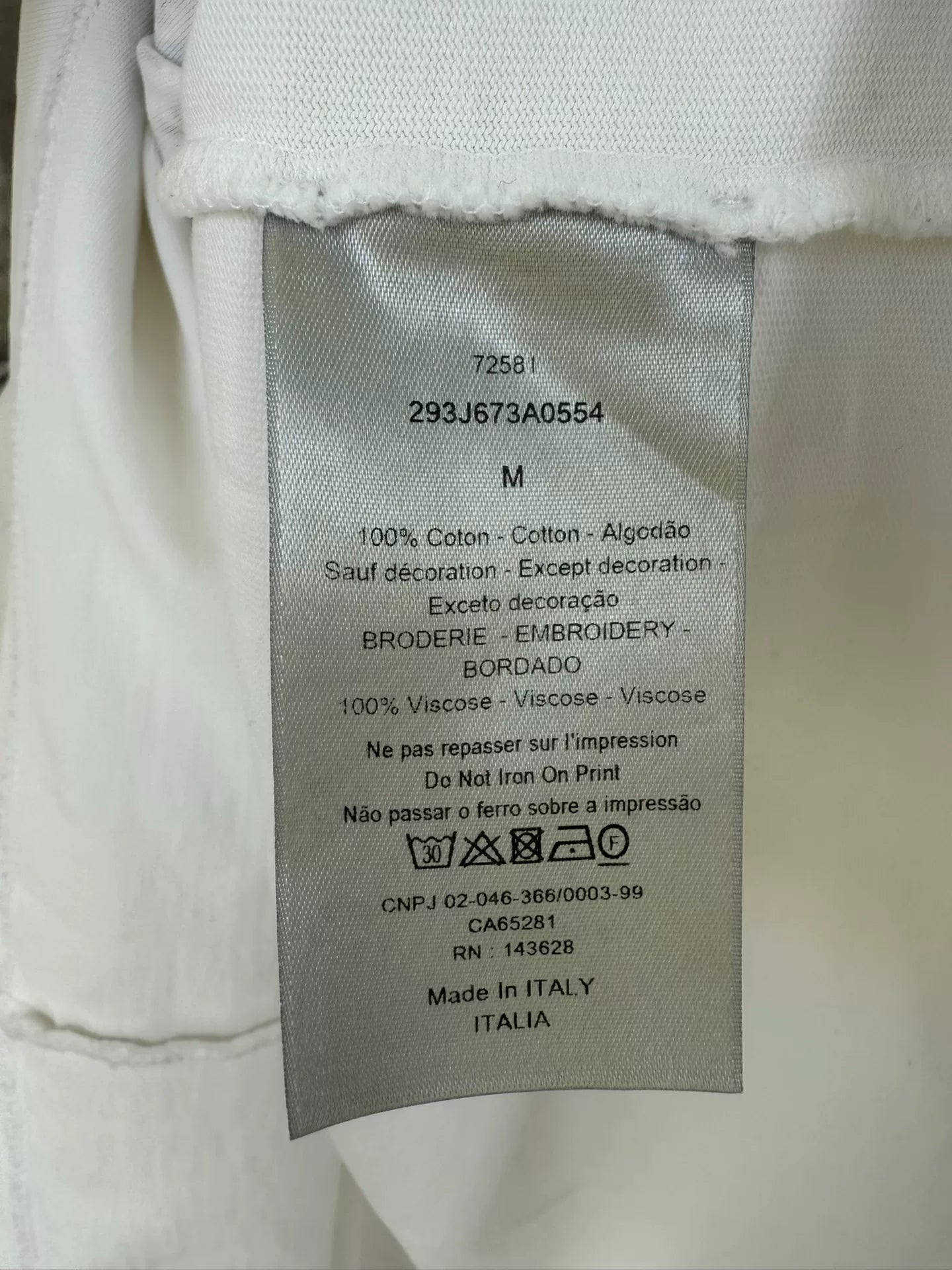 dior x jack kerouac short sleeve shirt