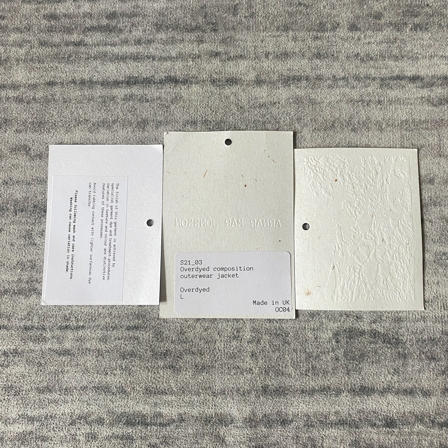 arnar mar jonsson color block windbreaker jacket