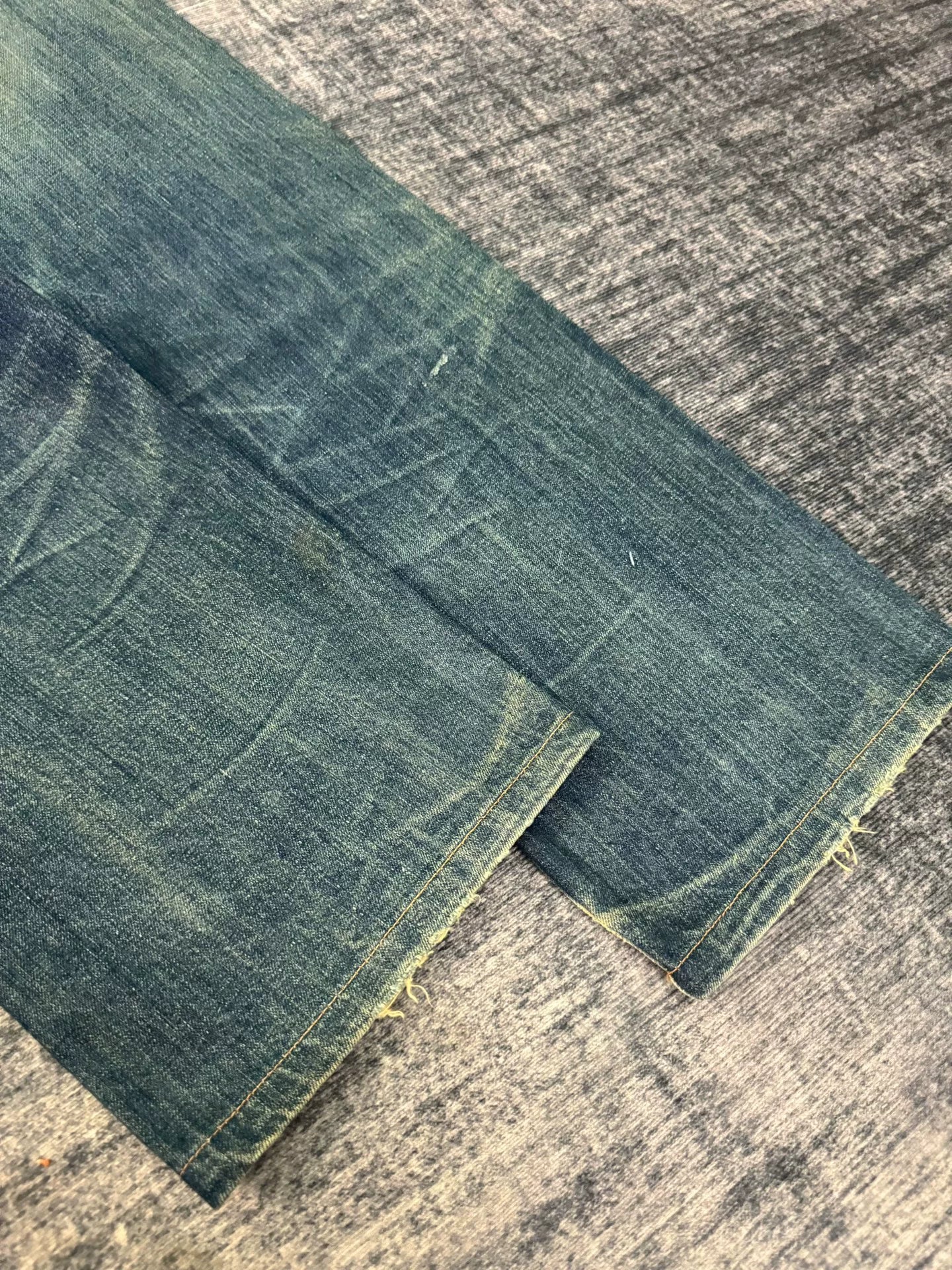 Vintage Levi's 504 Japanese Washed Blue Jeans