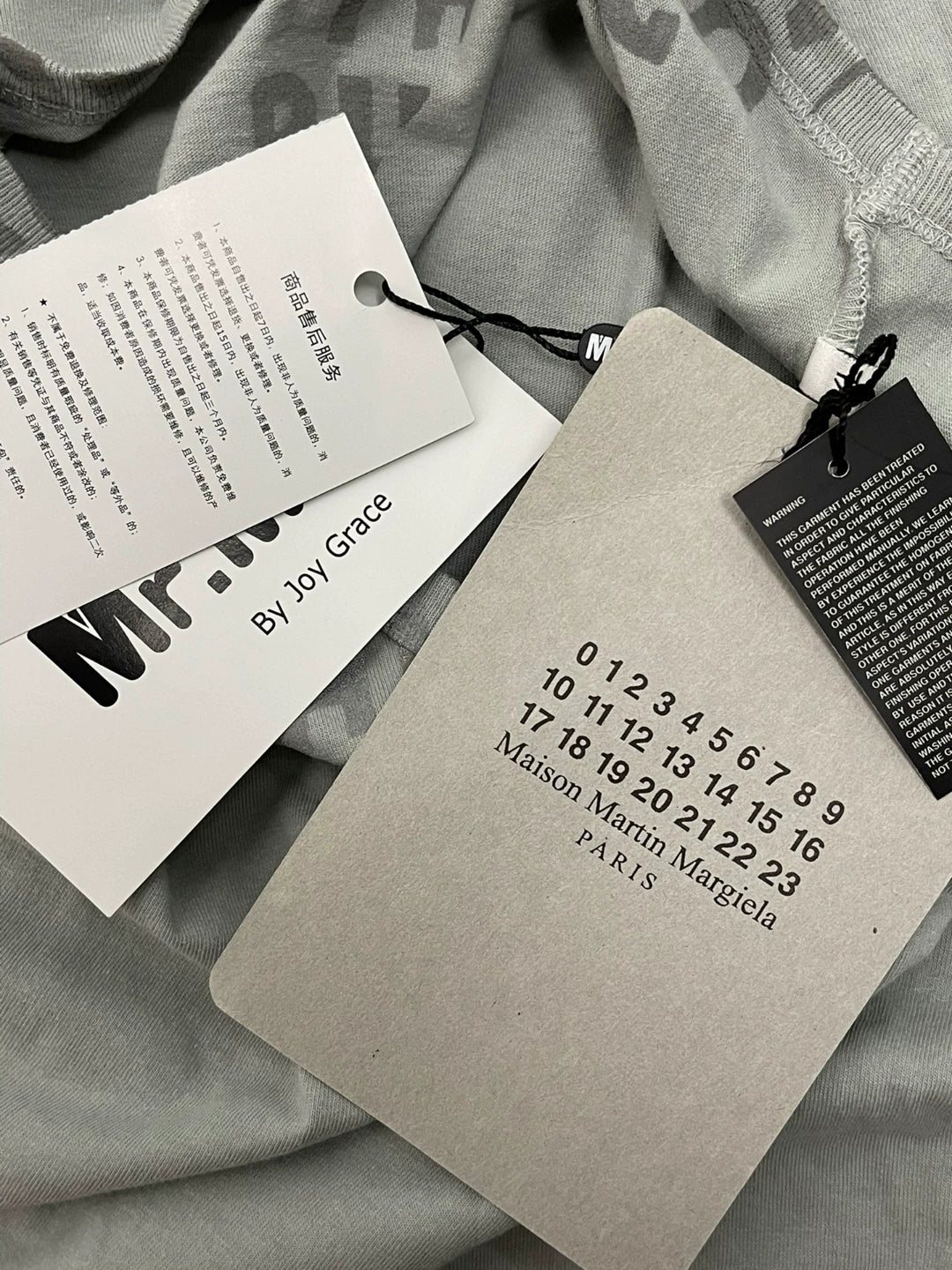 maison martin margiela aidscare tee shirt