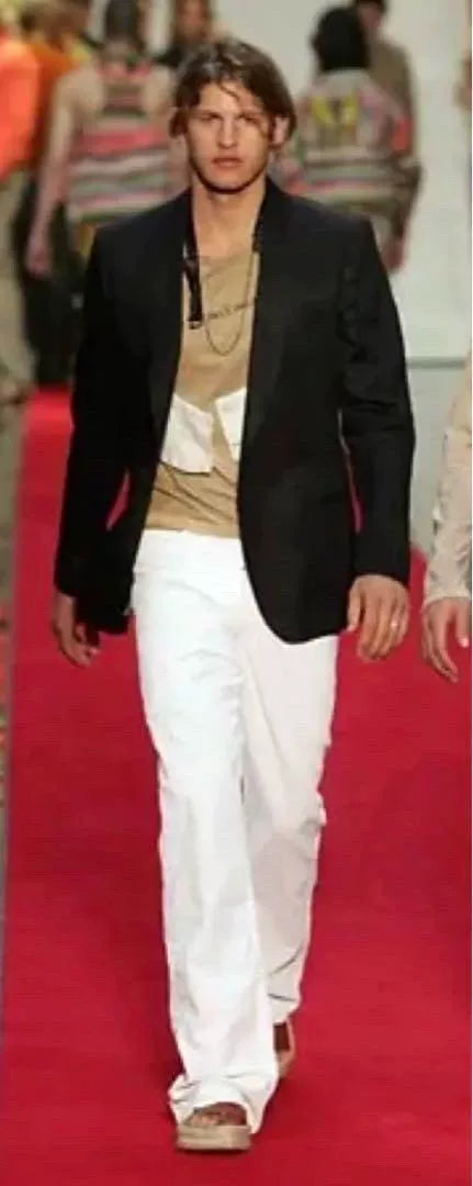 jean paul gaultier 90s low-rise straight pants