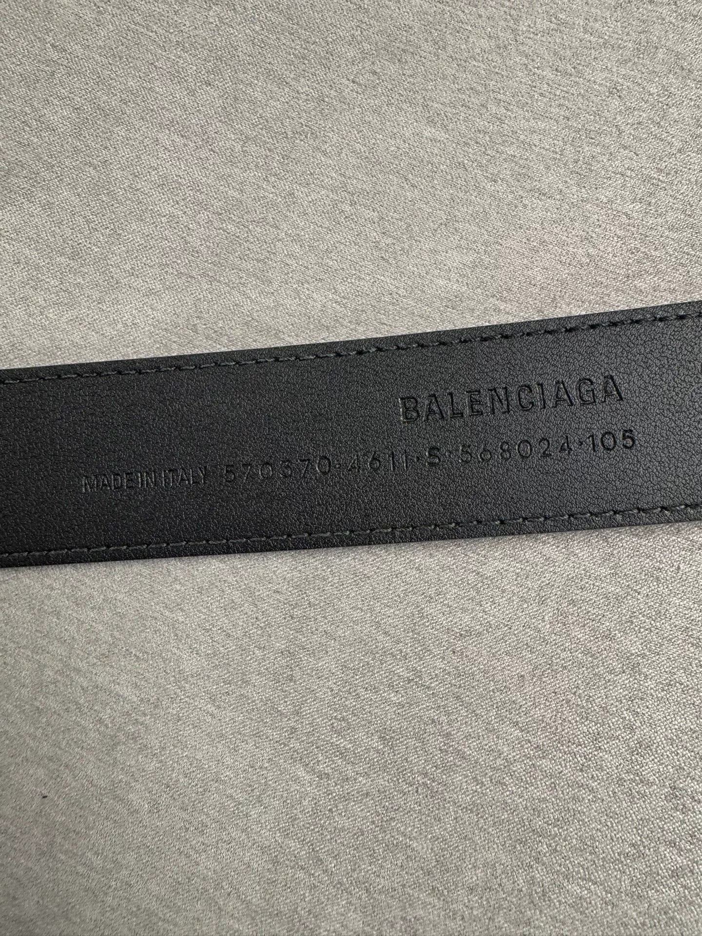 Balenciaga Crocodile Pattern Belt Second Hand