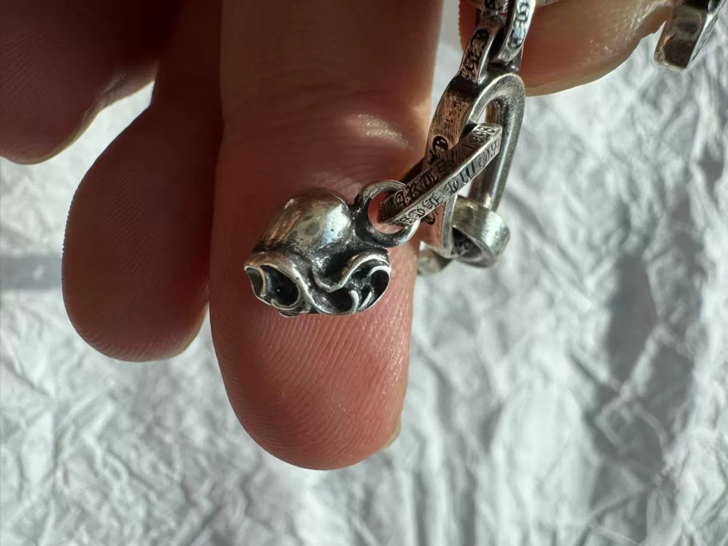 Chrome Hearts Paper Chain Bracelet