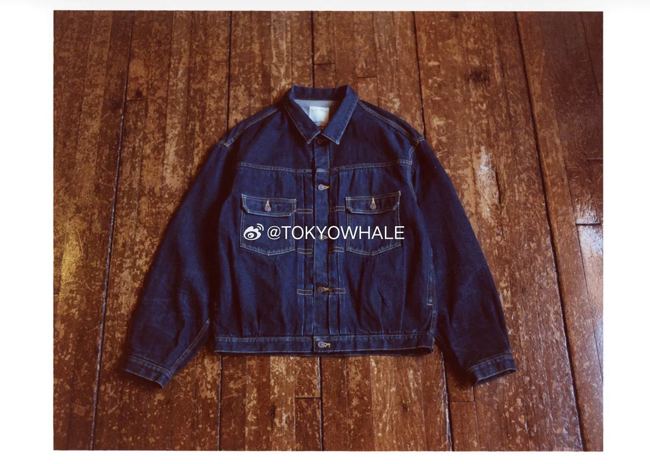 VISVIM 101XX DMGD MUD Denim Jacket