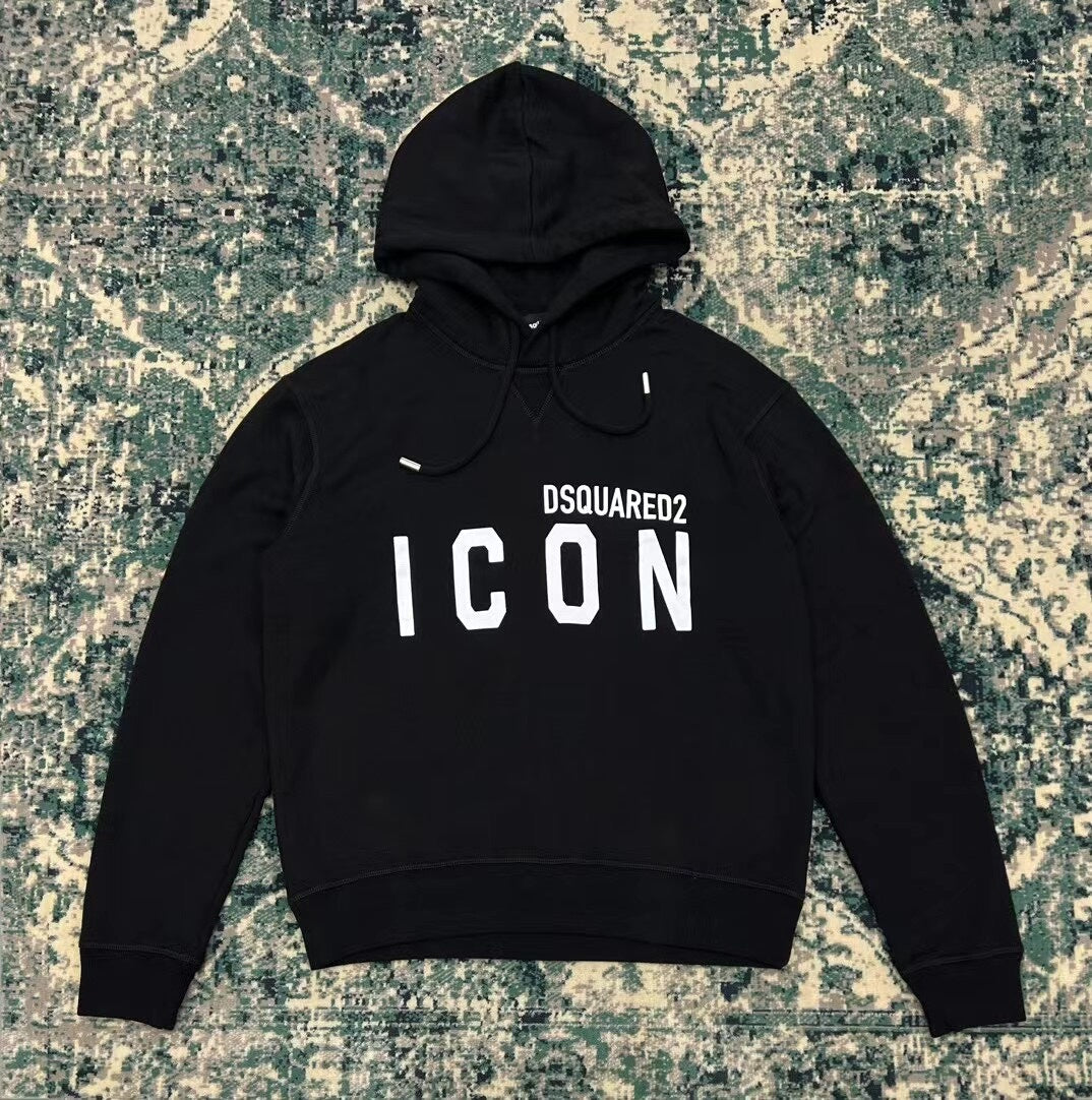 dsquared2 black icon hoodie fall/winter 2022 - Dsquared2 – DMC99
