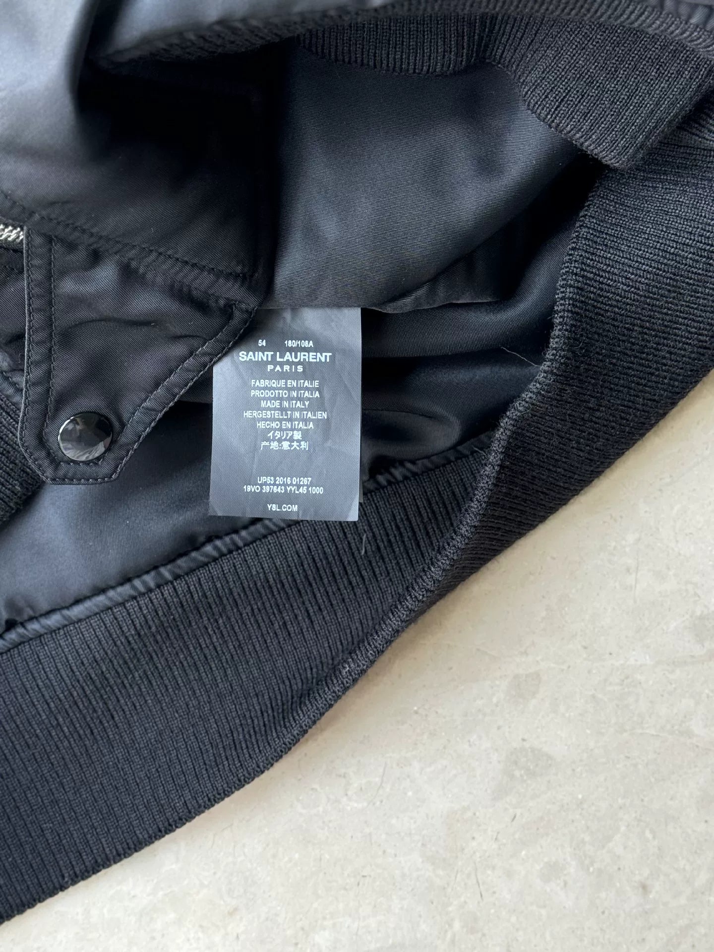 Saint Laurent Men's Bomber Jacket