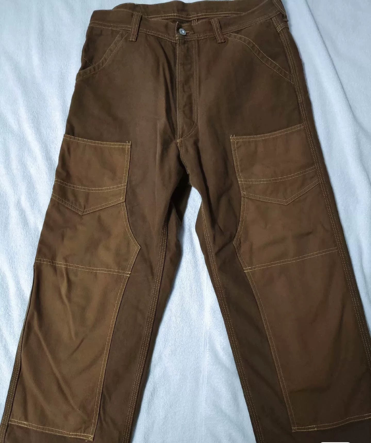 Brown Freewheelers Work Pants Size 32