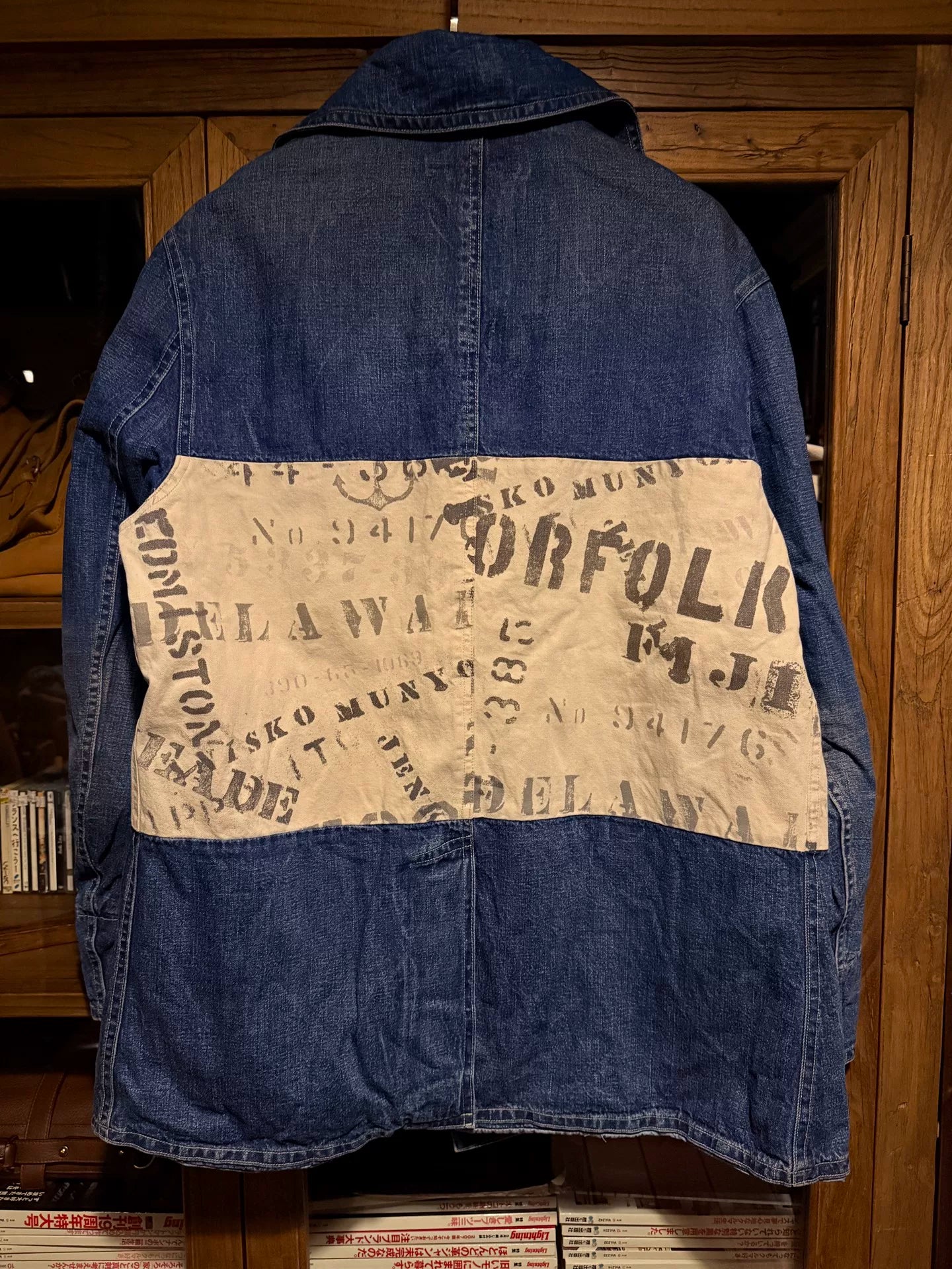 RRL Denim Patchwork Jacket