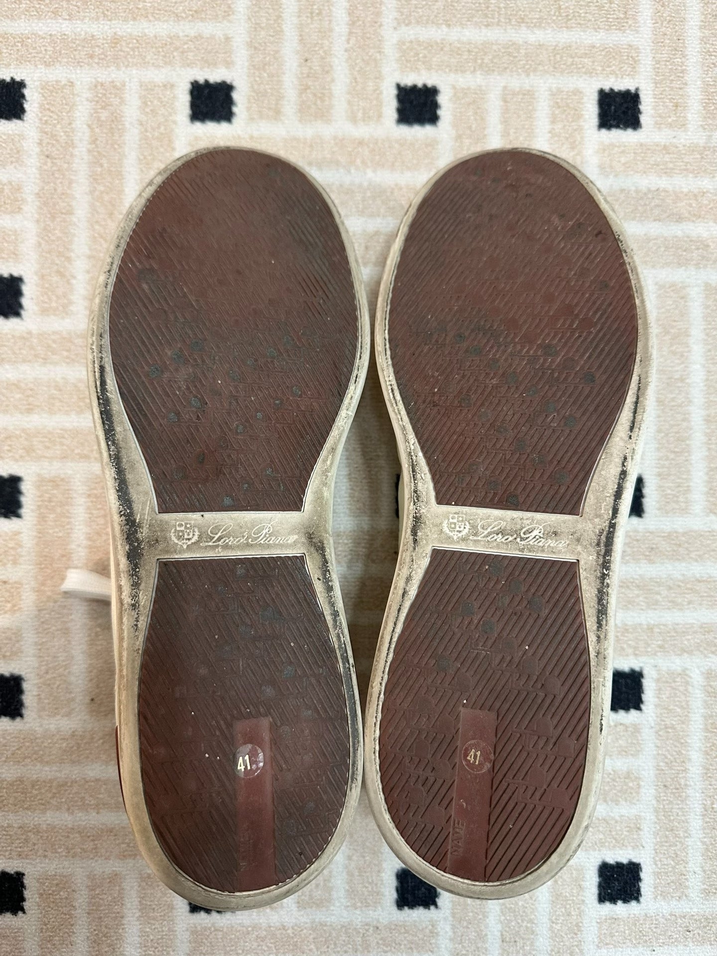 Loro Piana Newport Men's Low-Top Sneakers