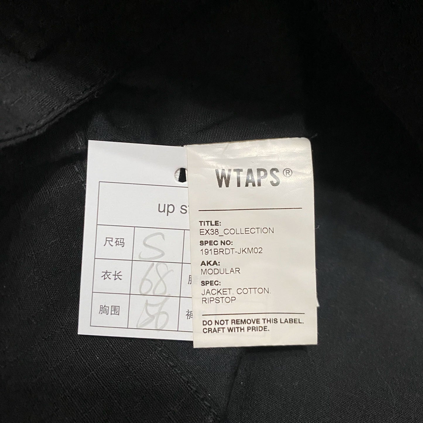 WTAPS 19ss MODULAR Eight-Pocket Jacket