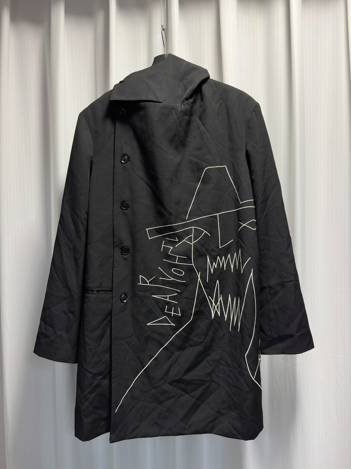 Yohji Yamamoto 2016AW Hooded Long Jacket