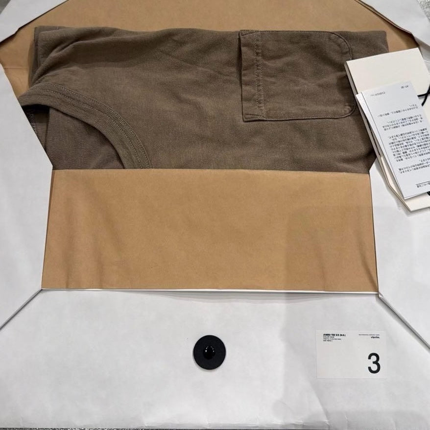 visvim jumbo dyed t-shirt short sleeve