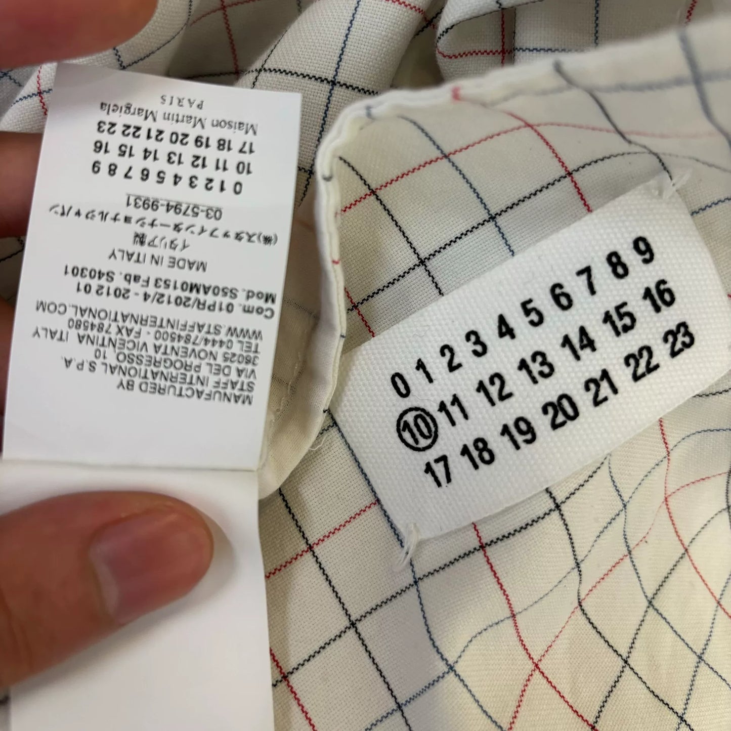 Maison Martin Margiela S/S12 Zip Jacket