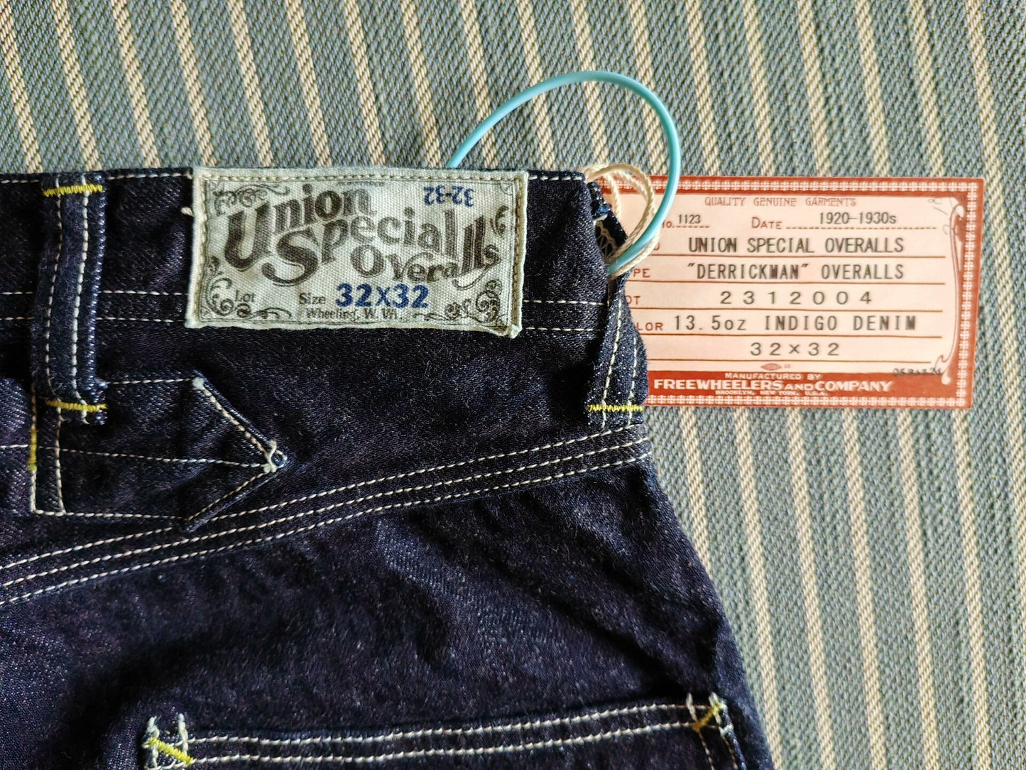 Freewheelers Derrickman Overalls Size 32