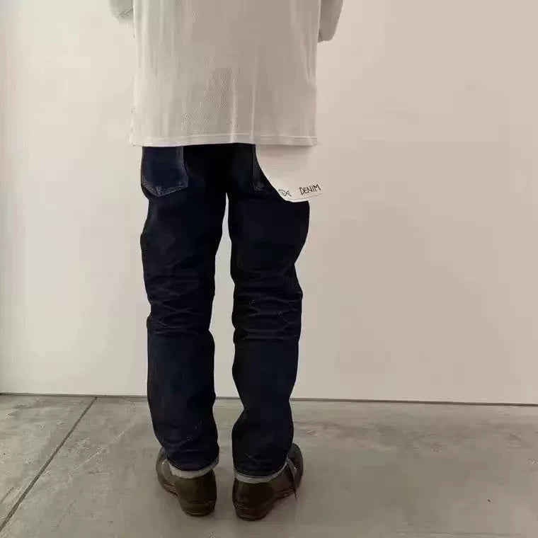 visvim social sculpture non-washed denim pants