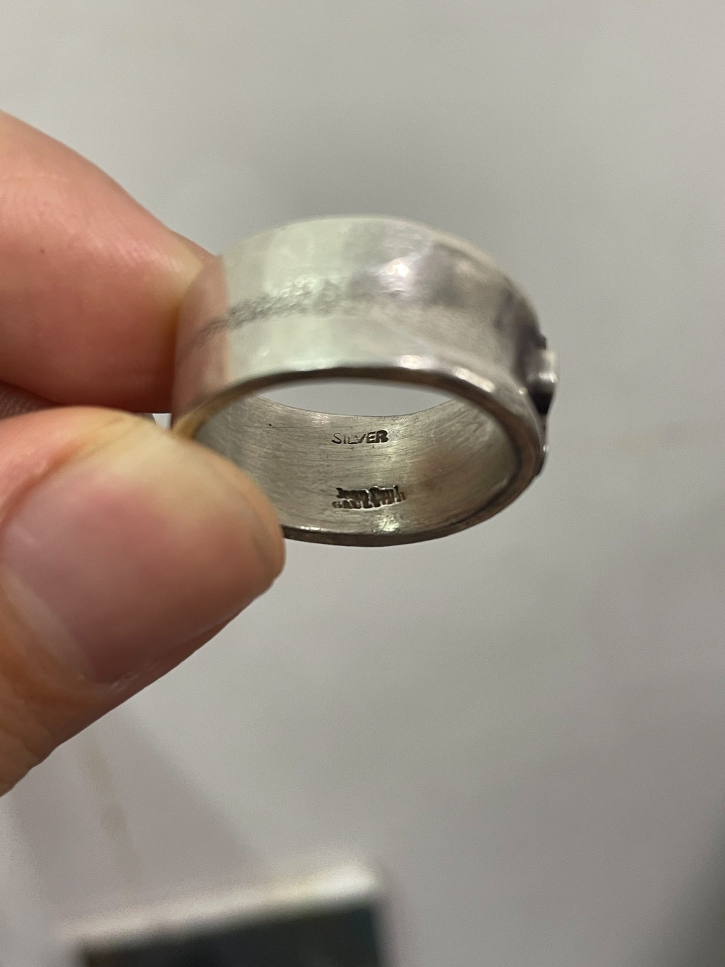 Jean Paul Gaultier Silver Cross Ring
