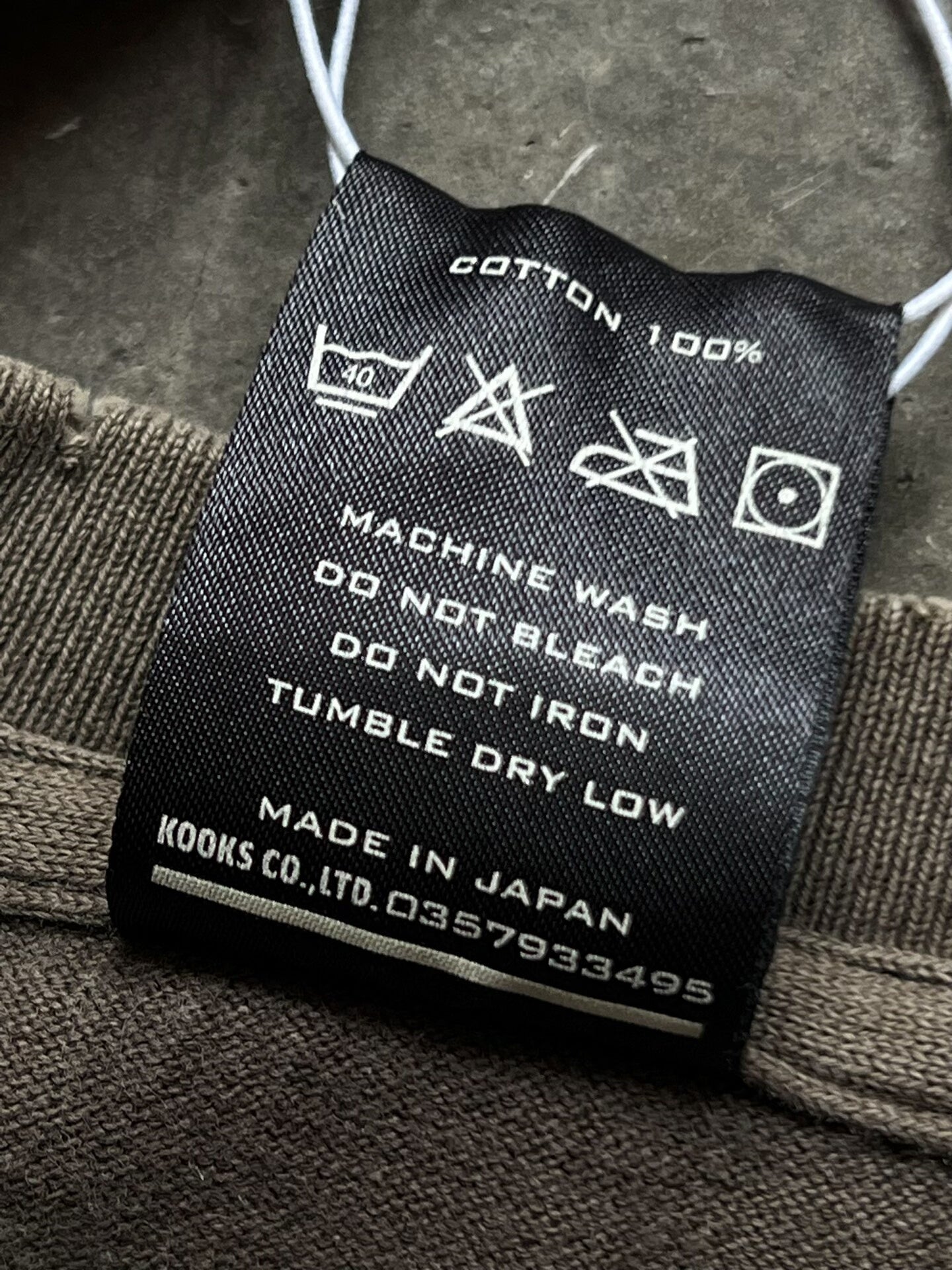 Number Nine Patti Smith Short Sleeve Tee