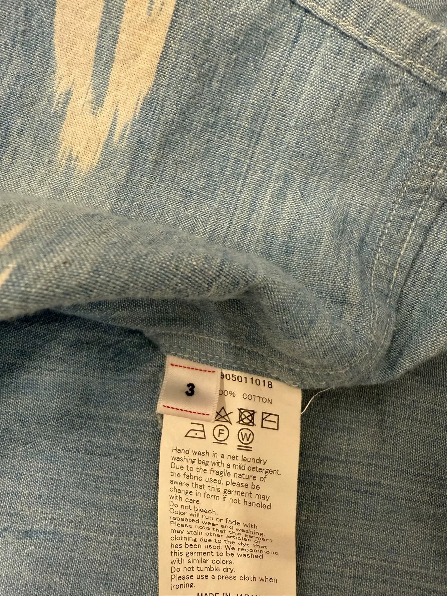 Visvim Handyman L/S Natural Dye Shirt