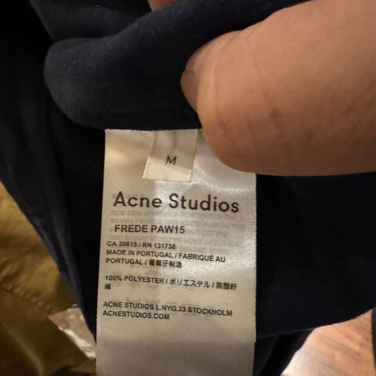 Acne Studios Men's Sports Leisure Pants