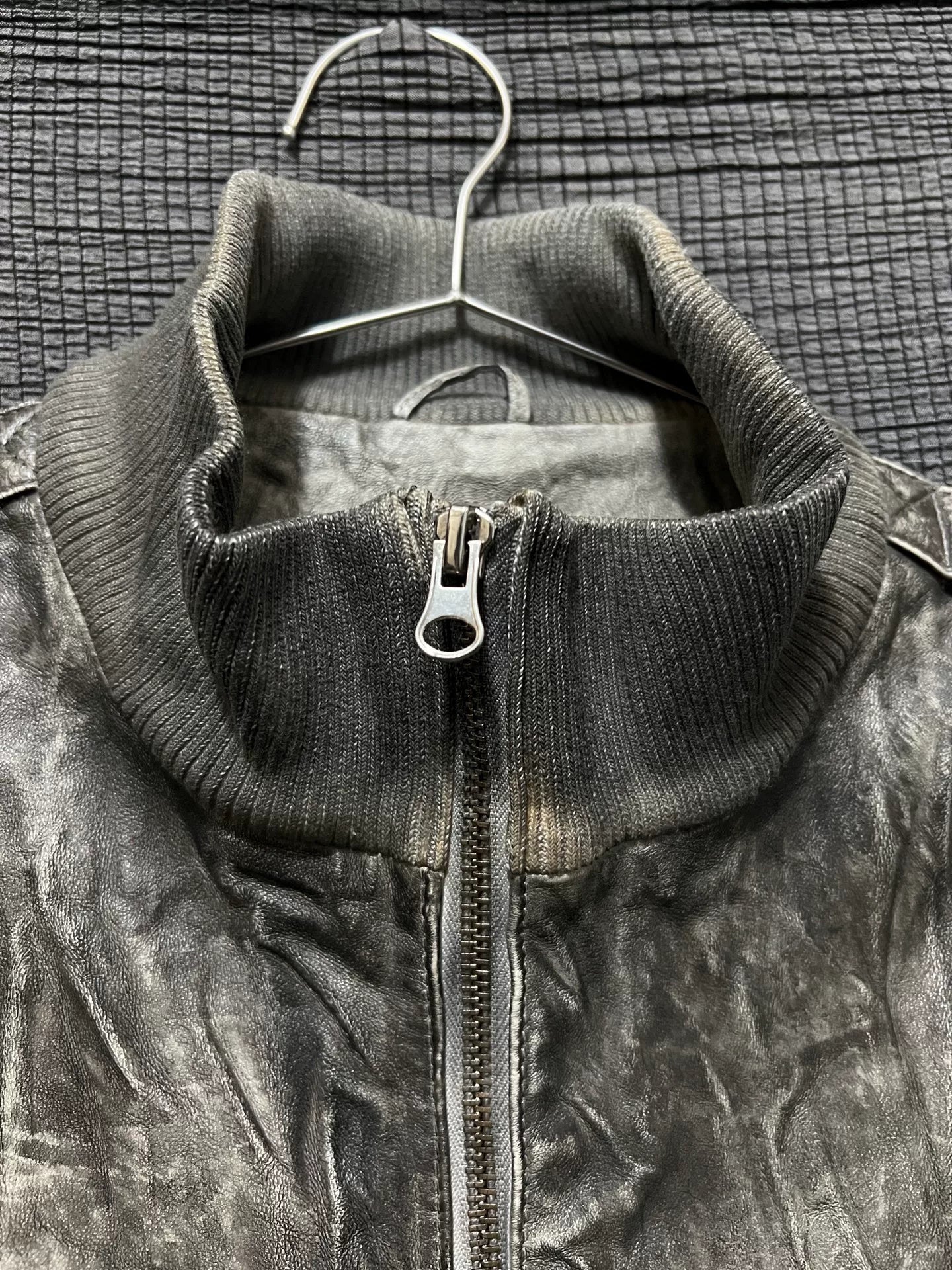 vintage carol christian poell leather jacket