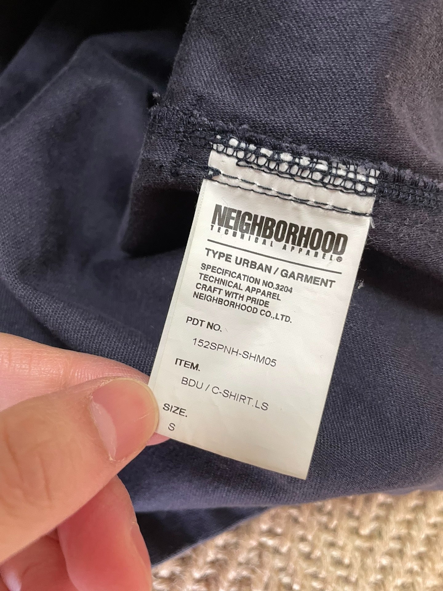 NEIGHBORHOOD BDU 4-Pocket Washed Utility Jacket