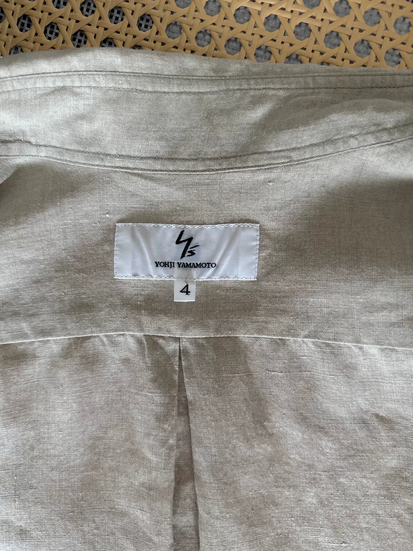 Yohji Yamamoto Y's Linen Short Sleeve Shirt