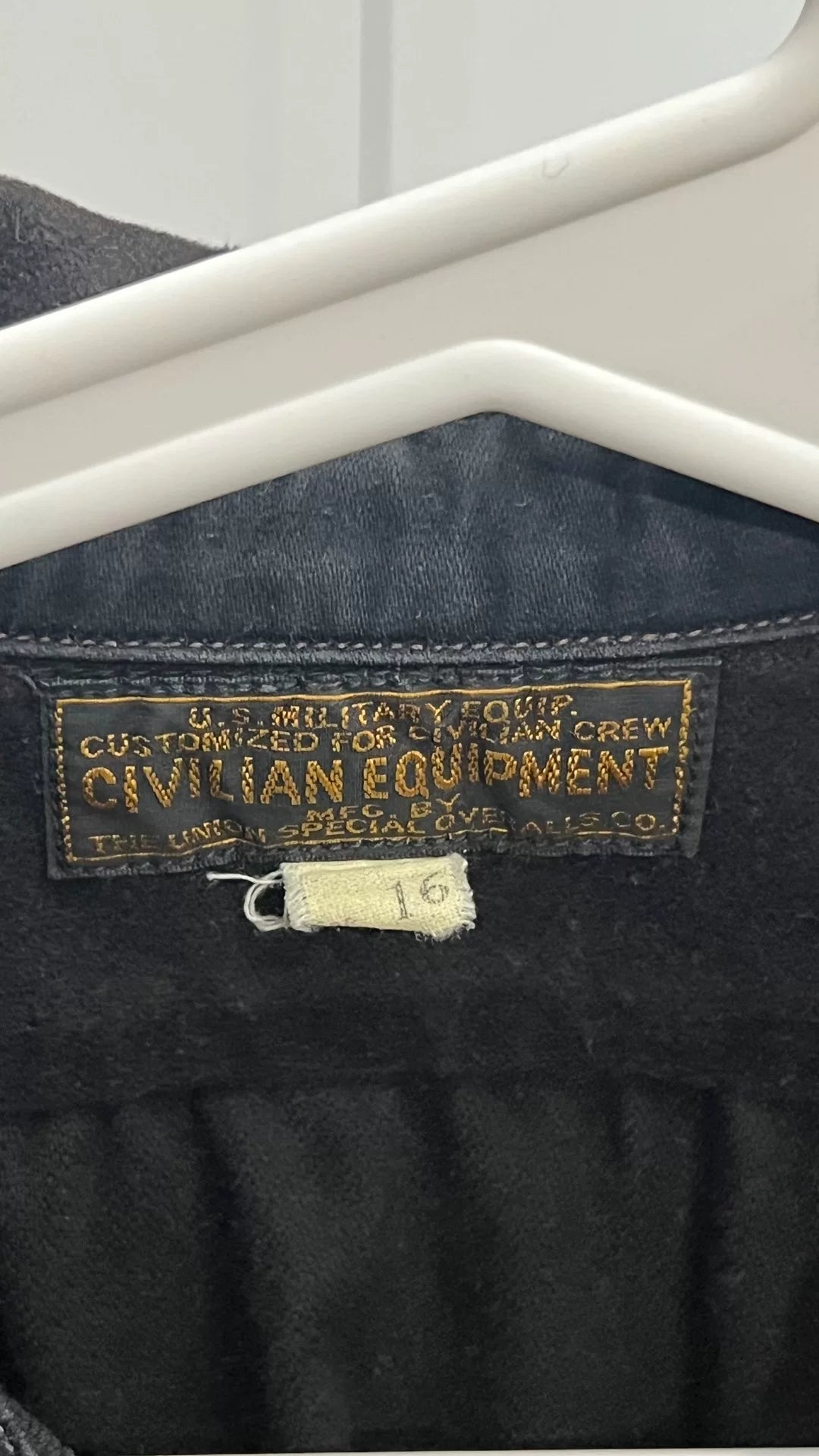 Freewheelers Black Flannel Shirt Size 16