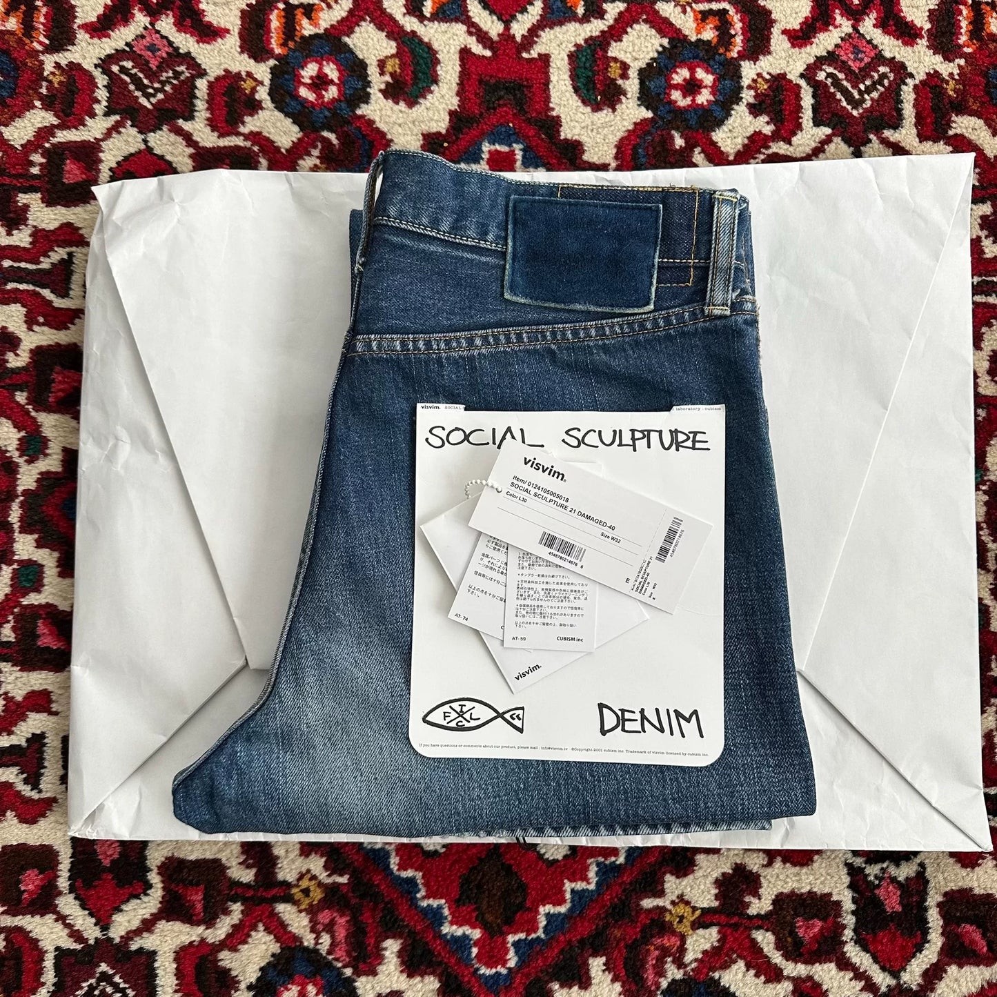 Visvim Denim Jeans W32L30