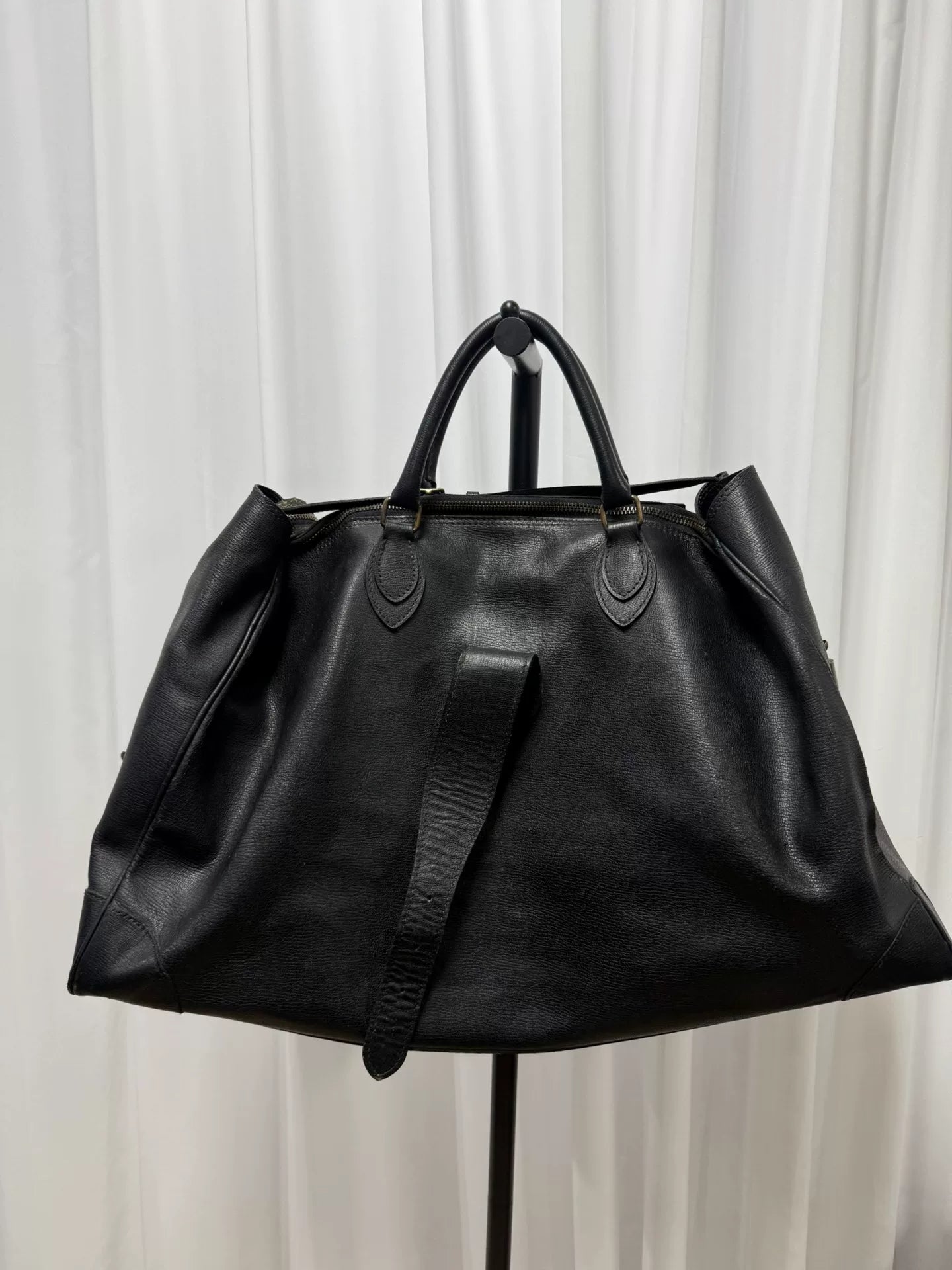 Comme des Garcons 80s Oversized Boston Bag
