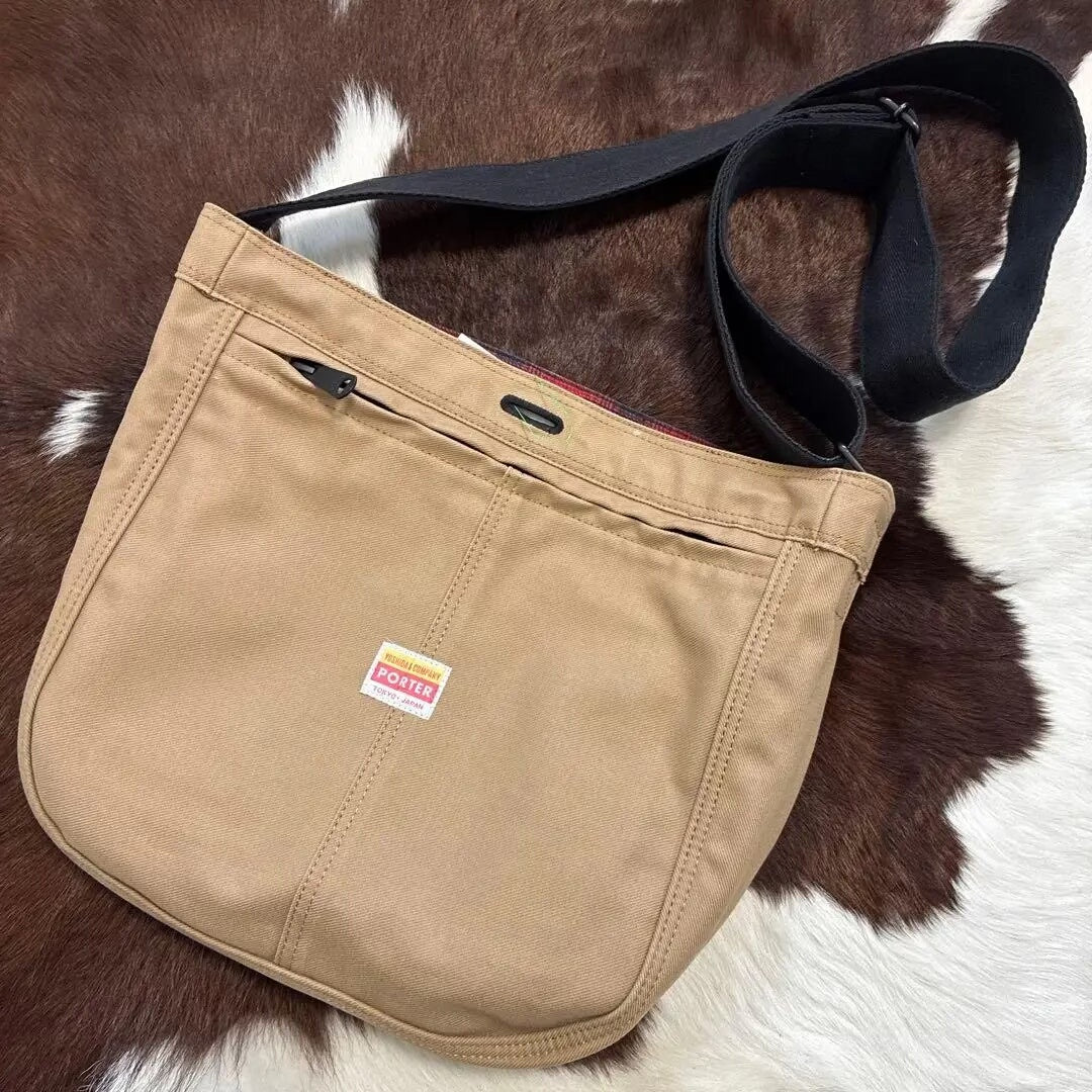 porter bag authentic red checkered design