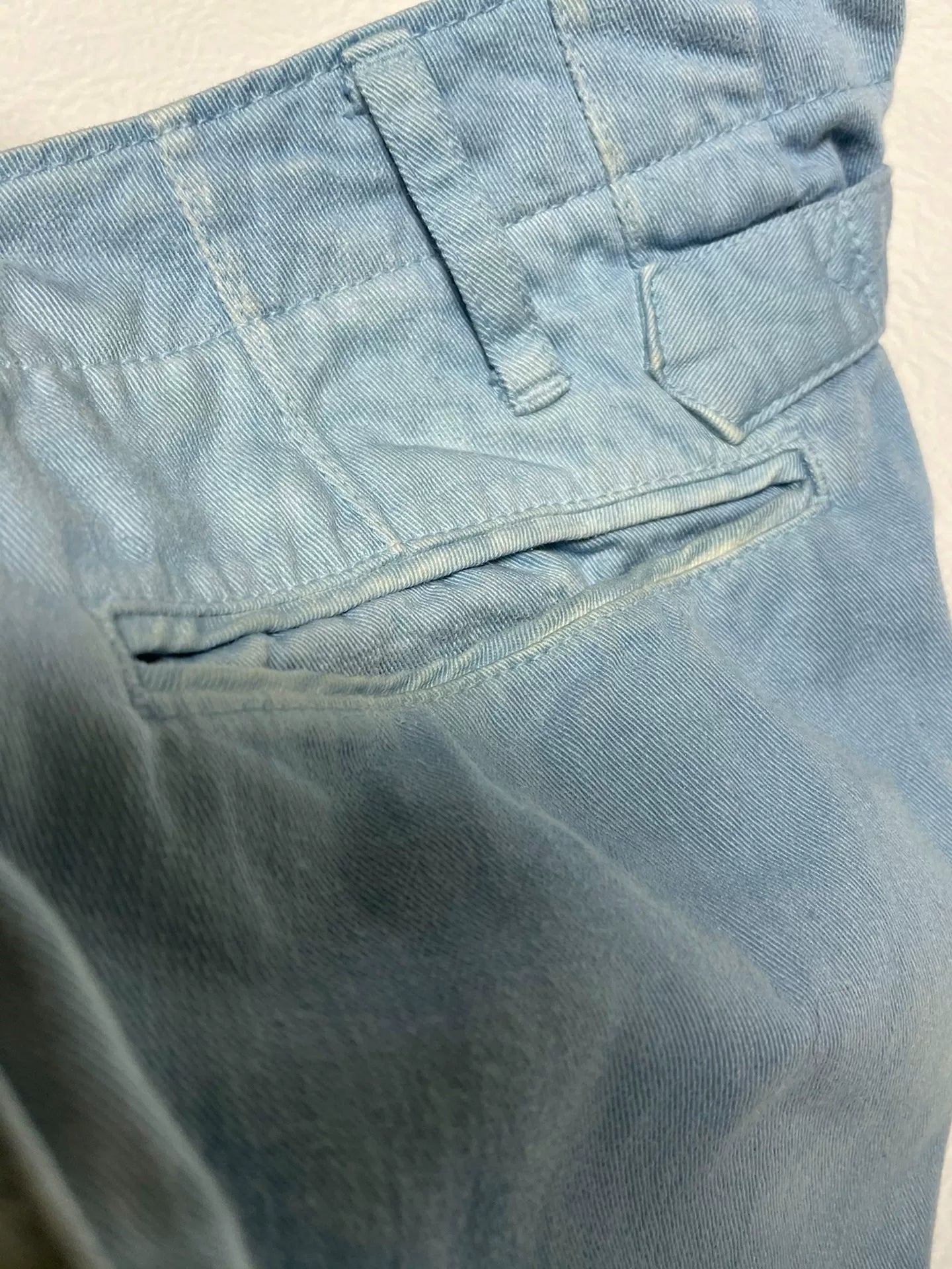 visvim high water natural dye casual pants