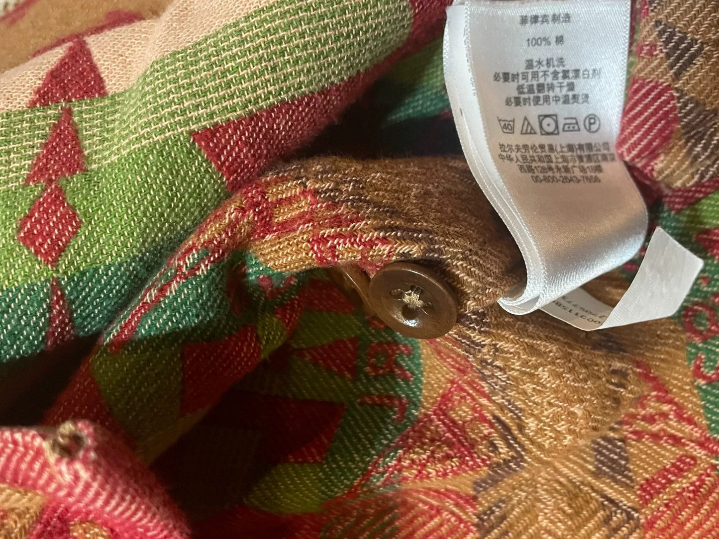 RRL Vintage Southwest Blanket Shirt