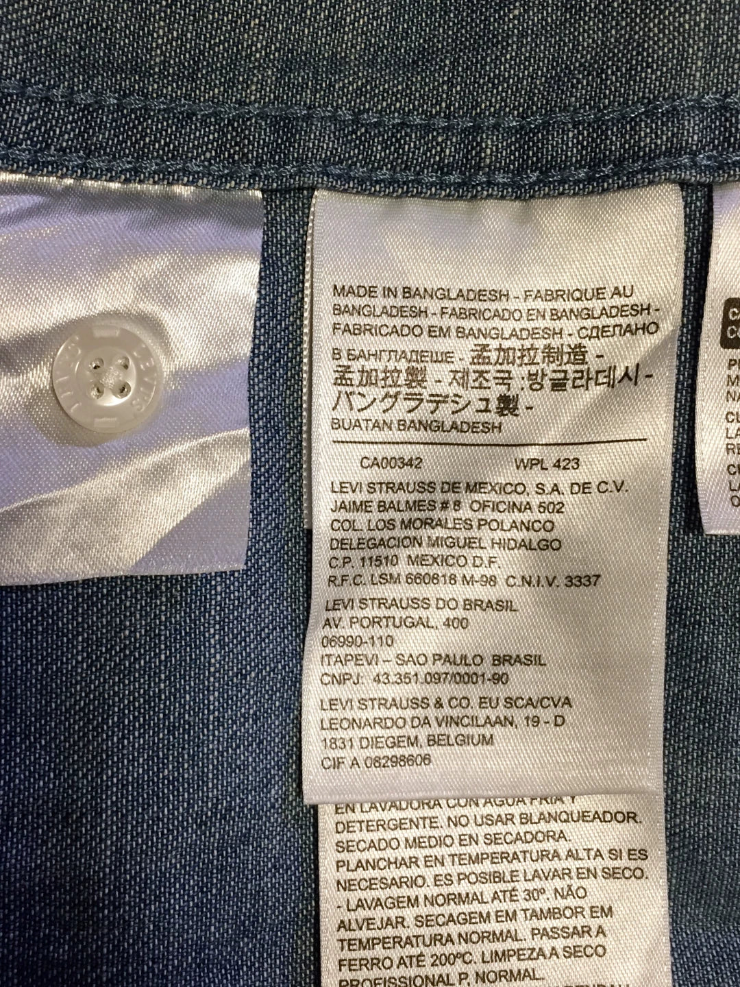 Levi's Western Denim Shirt