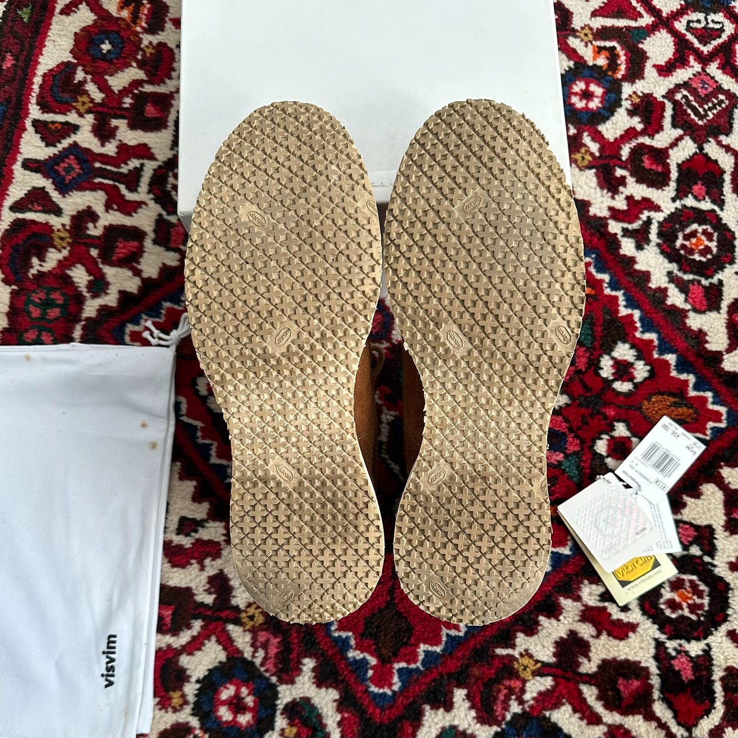 Visvim 10SS Virgil Boots in Brown