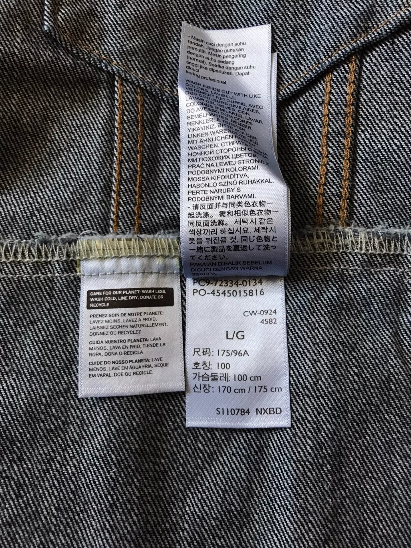 Levi's Type 3 Denim Jacket 72334-0134