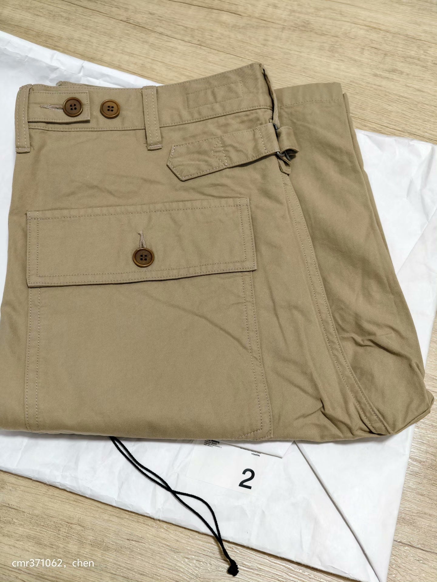 VISVIM 22SS ALDA SHORTS