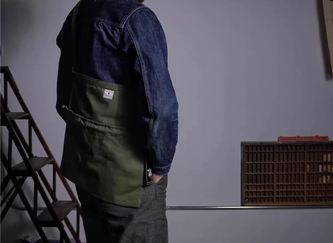 THE REAL McCOY'S RED CROSS APRON BAG