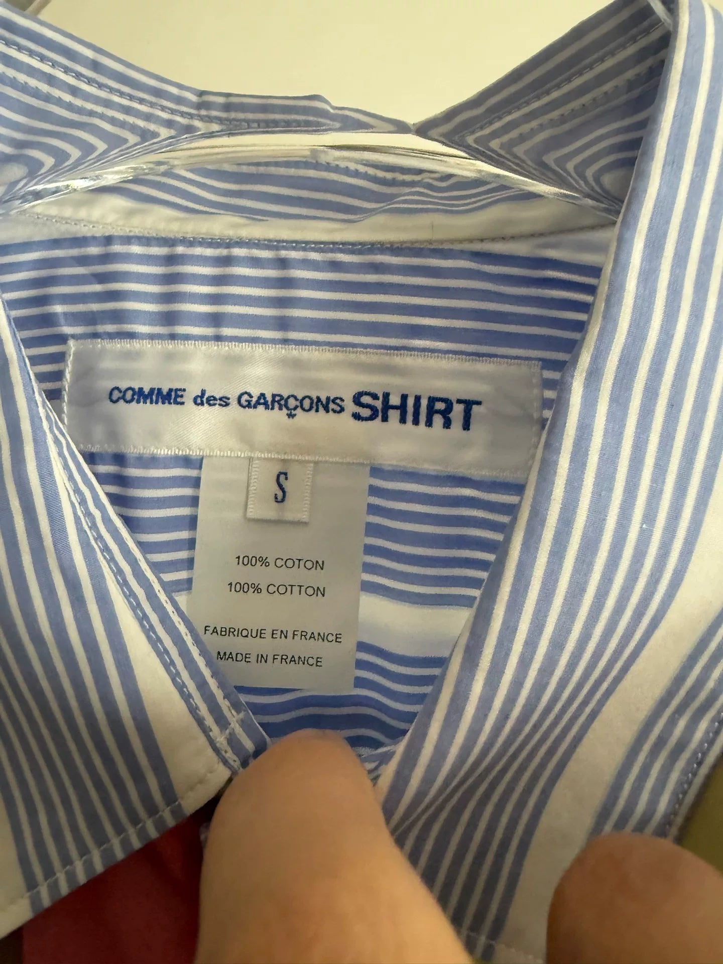 Comme des Garçons Striped Shirt S