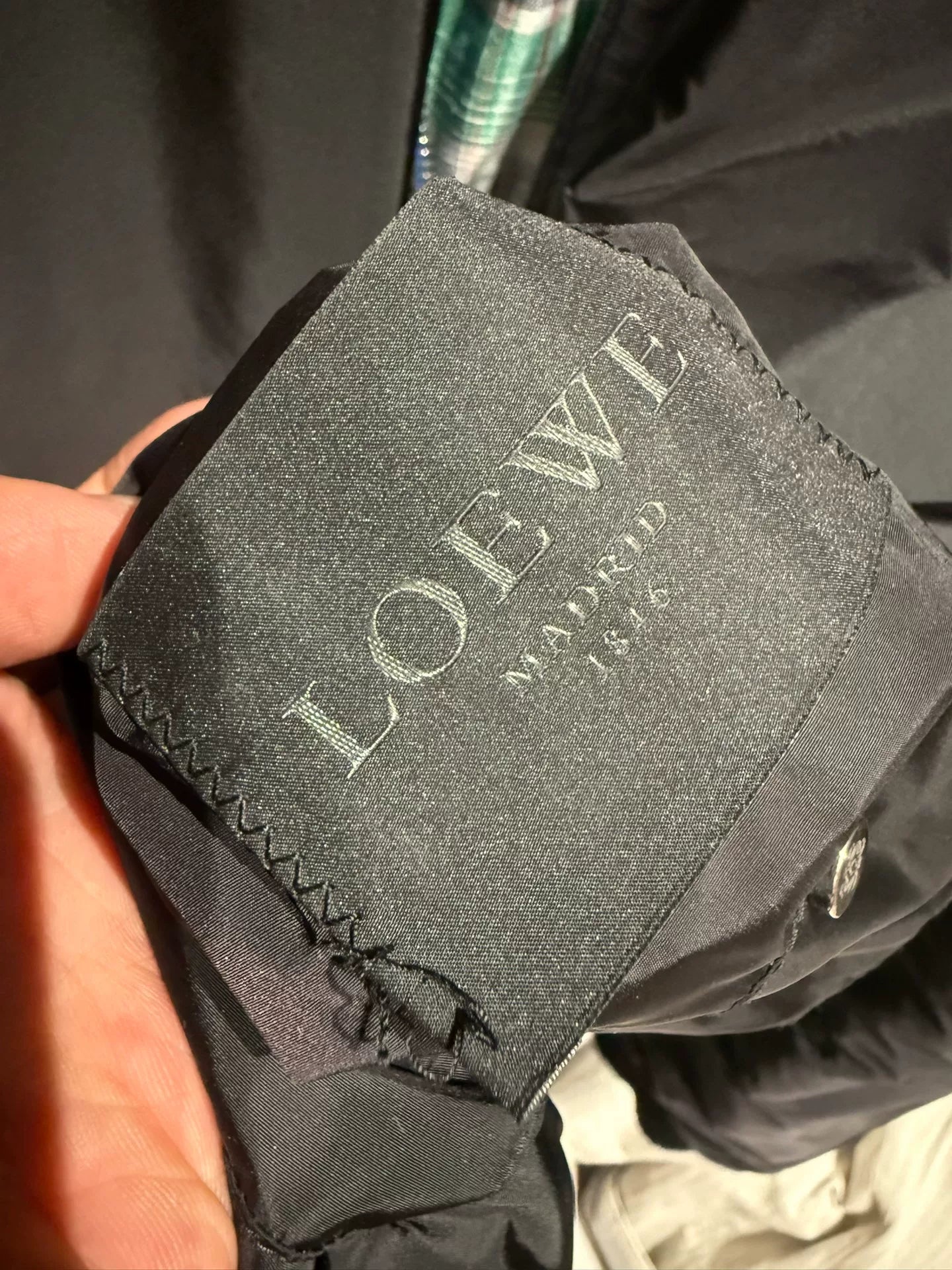 Reversible Loewe Leather Jacket Size 48