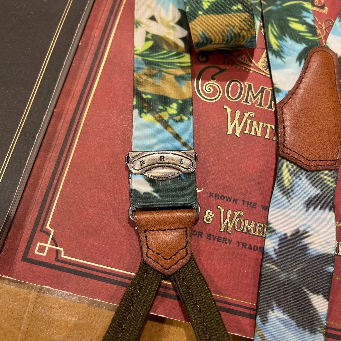 colorful suspenders from Double RL Ralph Lauren
